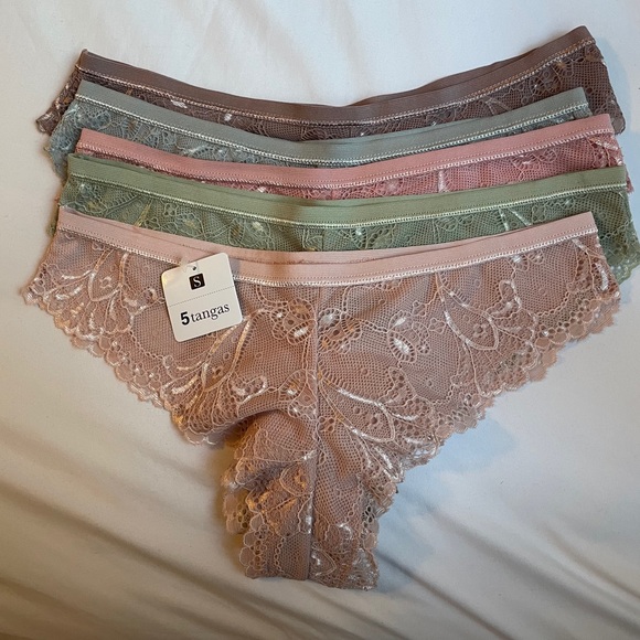 Fashion Nova Other - 5 pack panties/tangas pastel colors